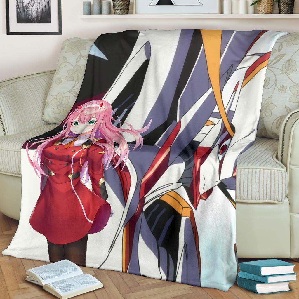 Darling In The Franxx Anime Zero Two Eating Candy Strelizia Face ...