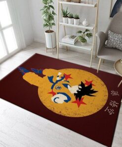 dragon ball goku kakarot saiyan hero teppich wohnzimmer kchenteppich teppichboden carpet mathfzbs