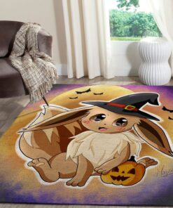 eevee halloween pokemon anime teppich wohnzimmer kchenteppich teppichboden carpet matzuwyw