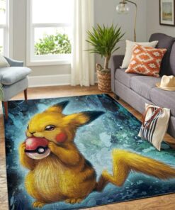 pika pika pokemon teppich wohnzimmer kchenteppich teppichboden carpet mateoqai