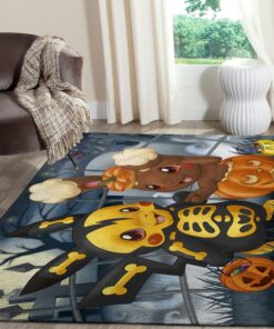 pikachu halloween pokemon teppich wohnzimmer kchenteppich teppichboden carpet matrkbpa
