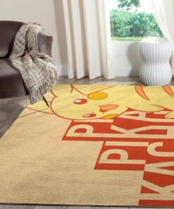 pikachu pokemon anime movies teppich wohnzimmer kchenteppich teppichboden carpet matdgrxl