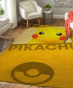 pikachu pokemon anime teppich wohnzimmer kchenteppich teppichboden carpet mathqzln