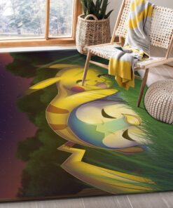 pikachu pokemon movie teppich wohnzimmer kchenteppich teppichboden carpet matwvvil