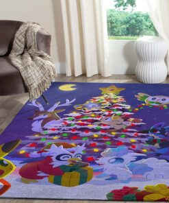 pokemon merry christmas anime teppich wohnzimmer kchenteppich teppichboden carpet mat04gul