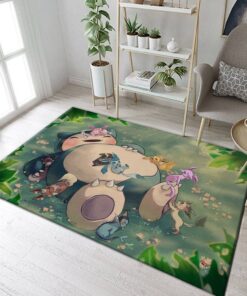 snorlax eeveelutions nap pokemon teppich wohnzimmer kchenteppich teppichboden carpet matj6uso