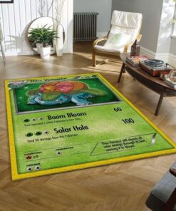 venusaur solar beam pokemon teppich wohnzimmer kchenteppich teppichboden carpet mathvbho