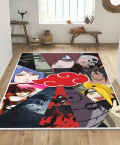 akatsuki naruto anime teppich wohnzimmer kchenteppich teppichboden carpet mattltzh