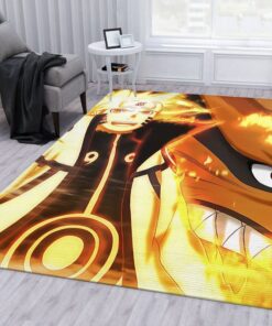 naruto kurama mode anime teppich wohnzimmer kchenteppich teppichboden carpet matrdga1