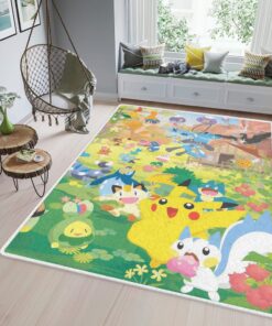 pikachu love team pokemon manga christmas 123 gift fan teppich wohnzimmer kchenteppich teppichboden carpet mat1uip0