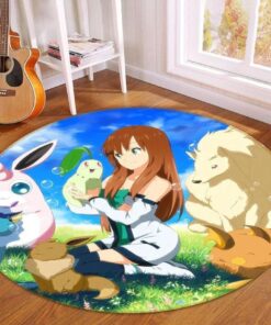 pokemon anime 7 round teppich wohnzimmer kchenteppich teppichboden carpet matcpbdm