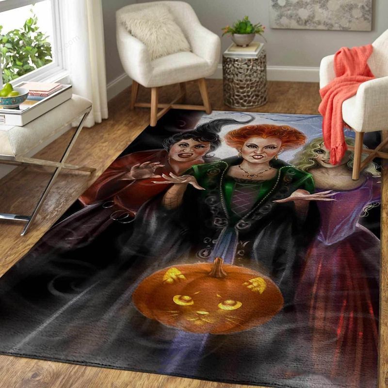 Sanderson Sisters Hocus Pocus Movie Halloween Special Teppich Wohnzimmer Küchenteppich