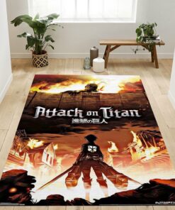 Bedding DE - Wohnkultur – Teppich – Steppdecke – Fleecedecke – Einzigartiges Design Attack on Titan Teppiche