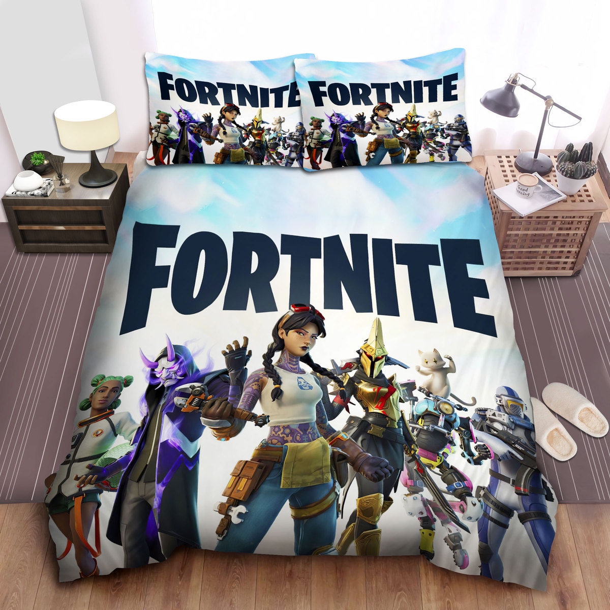 fortnite season 3 character skins bed sheets spread bettwäsches 8711