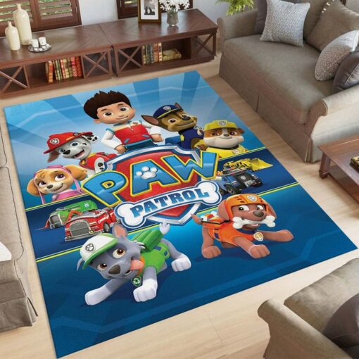 Paw Patrol Alle Charaktere Teppich BeddingDE01