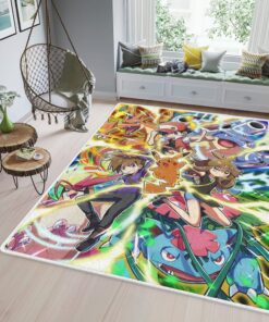 full monster pokemon evolution tv cartoon ver3 gift lover teppich wohnzimmer kchenteppich teppichboden carpet mateudxc