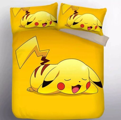 bettwsche set pokemon pikachu schlafbettbezug bettwsche setj3lbc