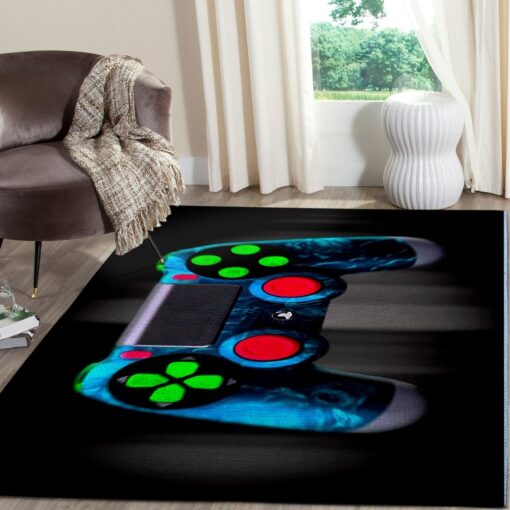 playstation area rugs video game carpet gamer living room rugs floor home decor