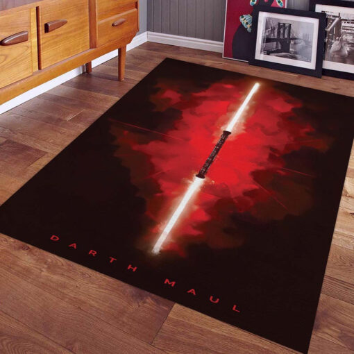 teppich darth maul star wars lichtschwerter 8794