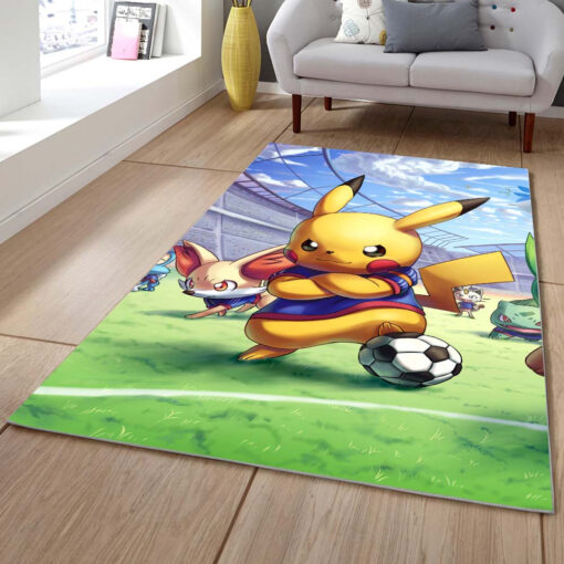 teppich pikachu spielt so cool fussball 2 4605